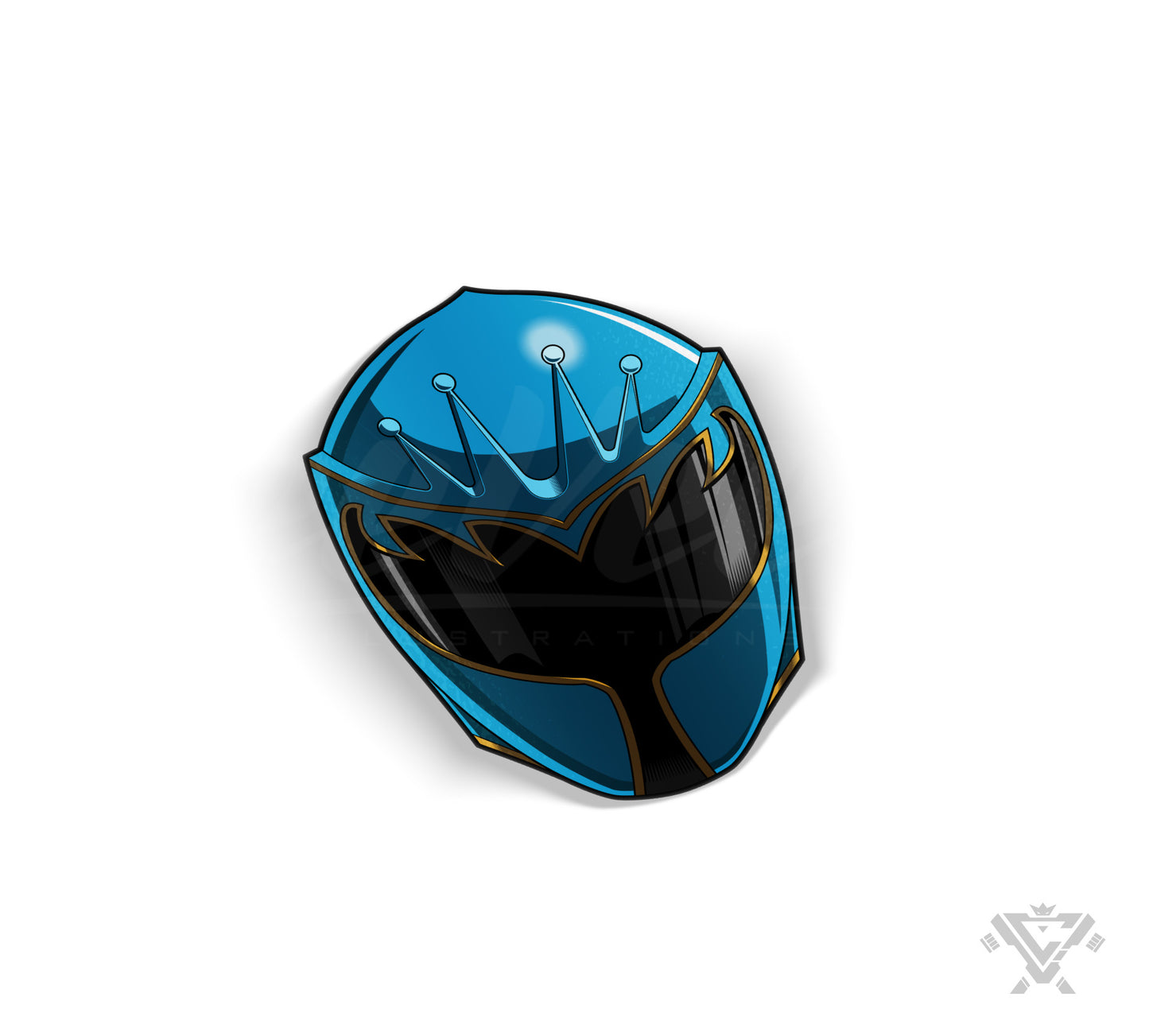 MSM-03 Magiblue - Small Vinyl Sticker