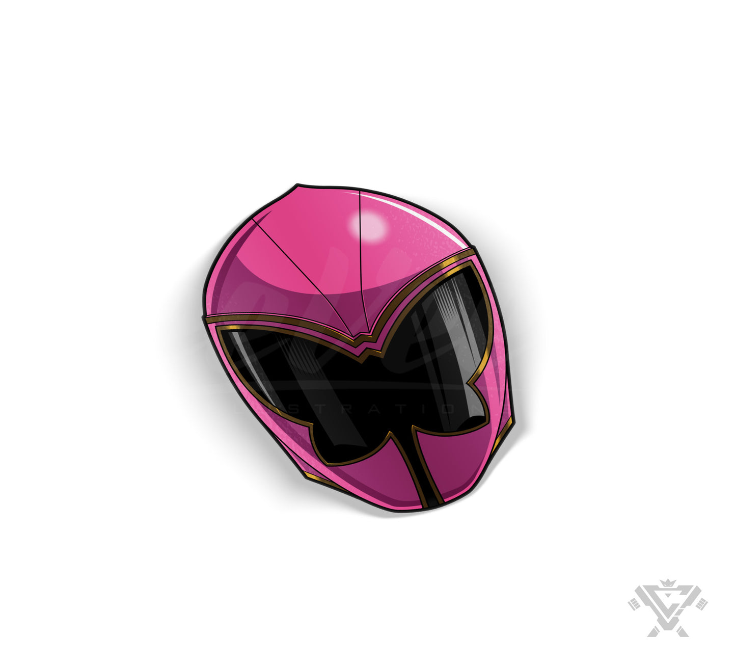 MSM-04 Magipink- Small Vinyl Sticker
