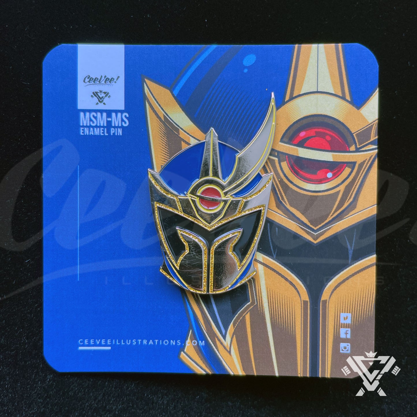 MSM-MS Magishine Soft Enamel Collectible Pin