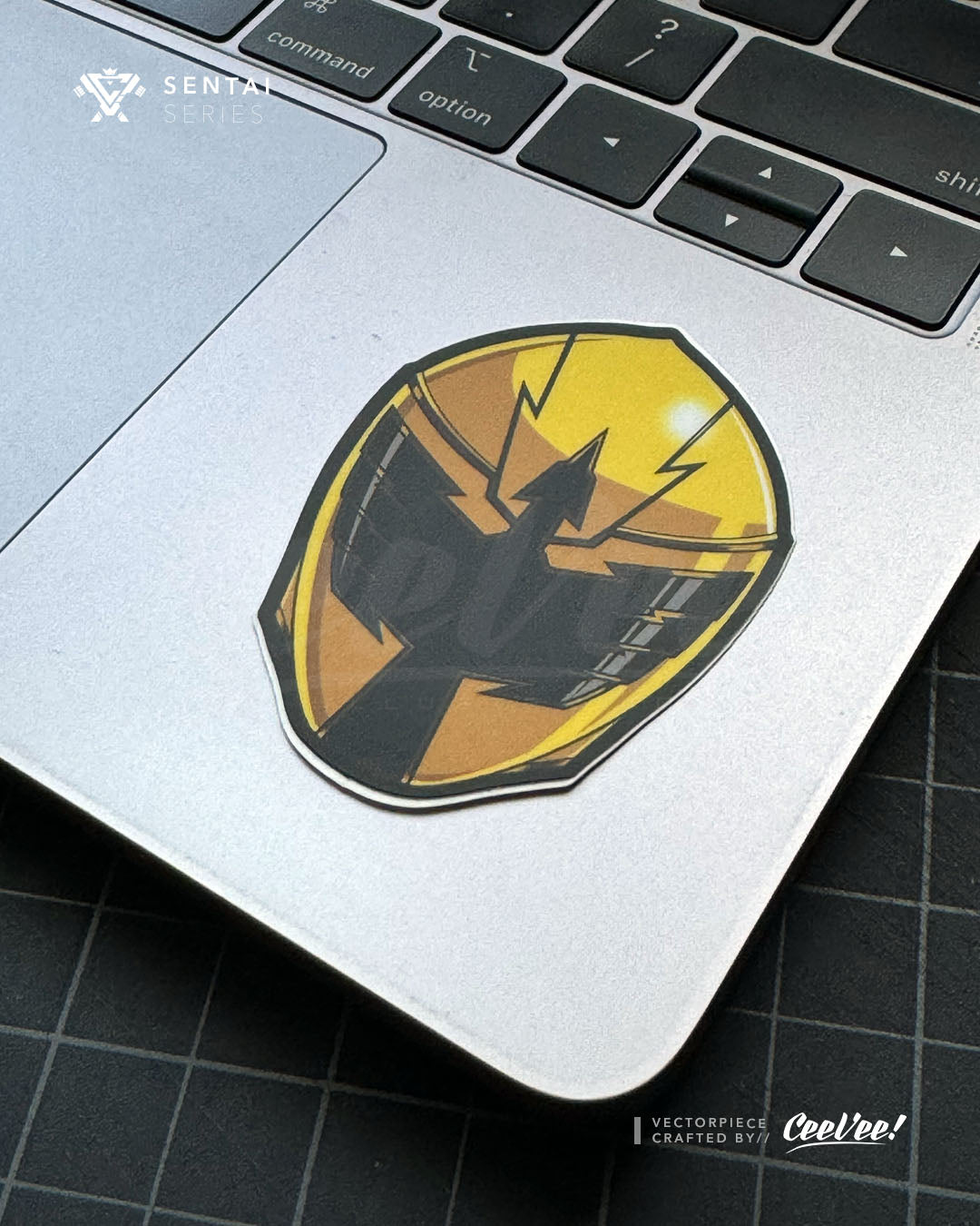 MSM-02 Magiyellow - Small Vinyl Sticker