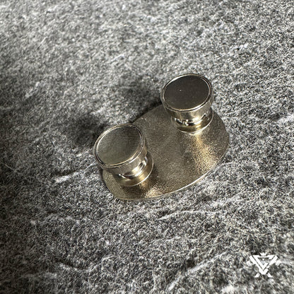 Magnetic Locking Backings (Silver)