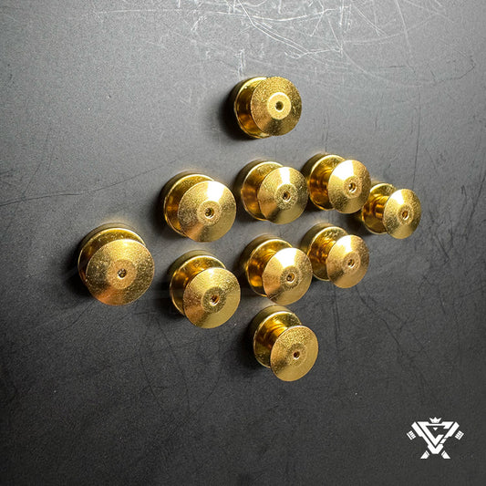 Magnetic Locking Backings (Gold)