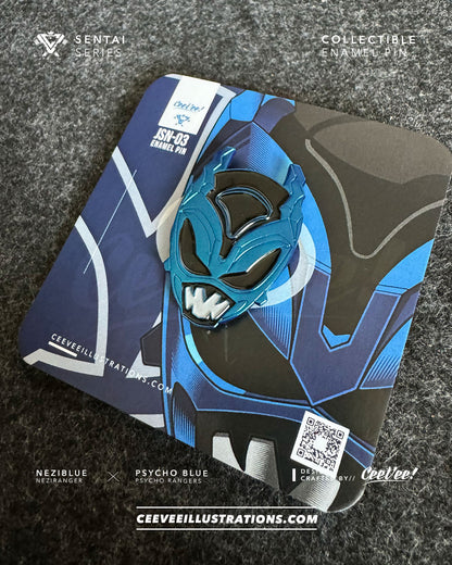 JSN-03 NeziBlue - Collectible Enamel Pin