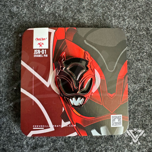 JSN-01 NeziRed - Collectible Enamel Pin