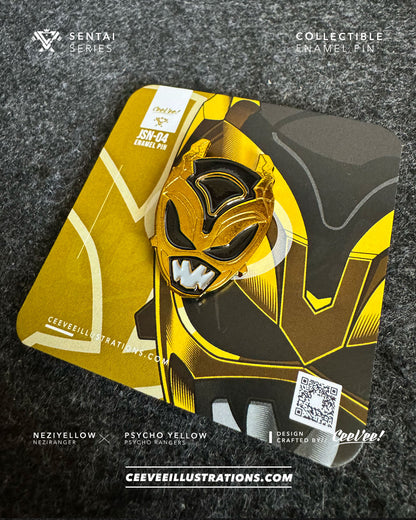 JSN-04 NeziYellow - Collectible Enamel Pin