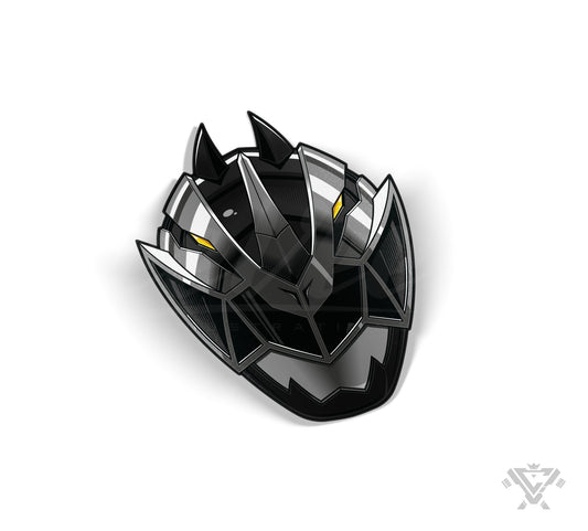 KSR-05 Ryusoul Black - SM Vinyl Sticker