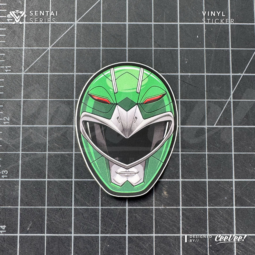 SSG-02 GingaGreen - Small Vinyl Sticker