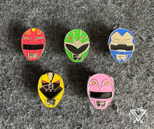 SSG-SET All-Star Beasts Collectible Enamel Pin Set (5 Pins)