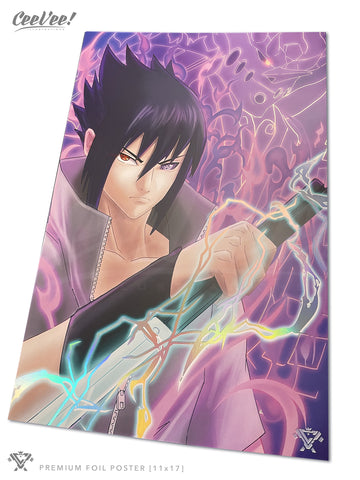 Kanzentai Susanoo Premium Holofoil Poster - 11" x 17"