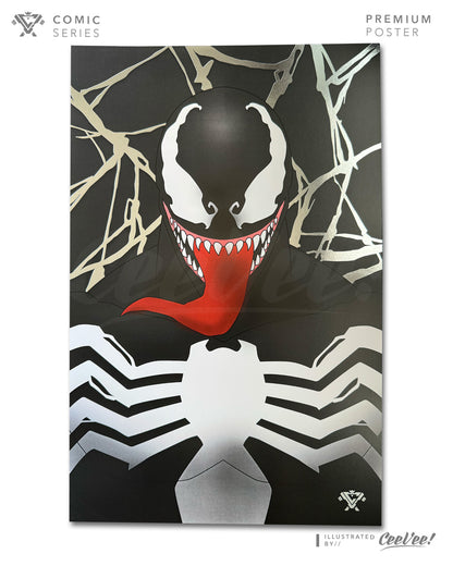 Venom Premium Foil Poster - 11" x 17"