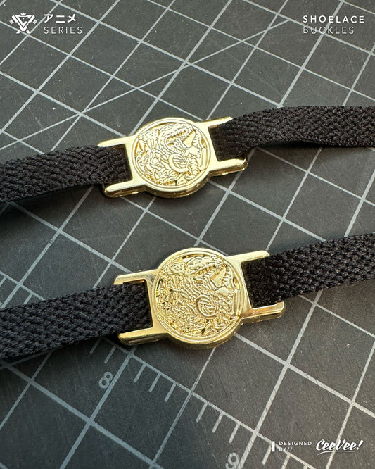 Zyusquad Insignia (Gold ver.) - Shoelace Buckle Accessory
