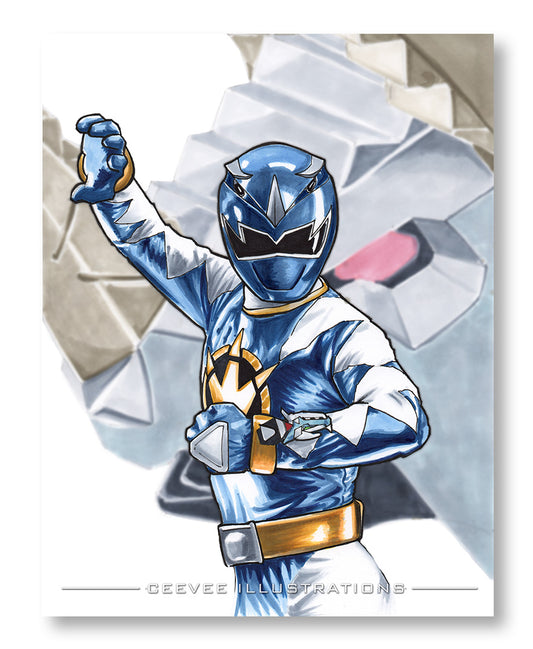 AbareBlue - 8.5" x 11" Poster