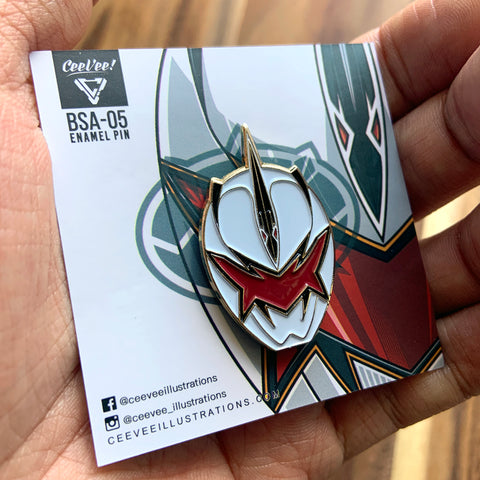 BSA-05 Abarekiller - Collectible Enamel Pin