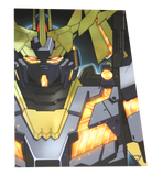Unicorn Gundam 02 Banshee Premium Gold Foil Poster - 11" x 17"