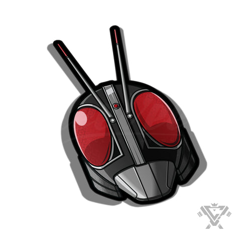 KR-BRX Kamen Rider Black RX - 3"x 3" Vinyl Sticker