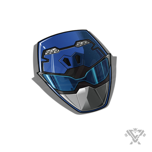 TSG-02 Blue Buster - 3"x 3" Vinyl Sticker