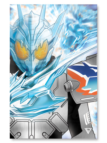 Cross-Z Charge Premium Silver Foil Poster - 11" x 17"