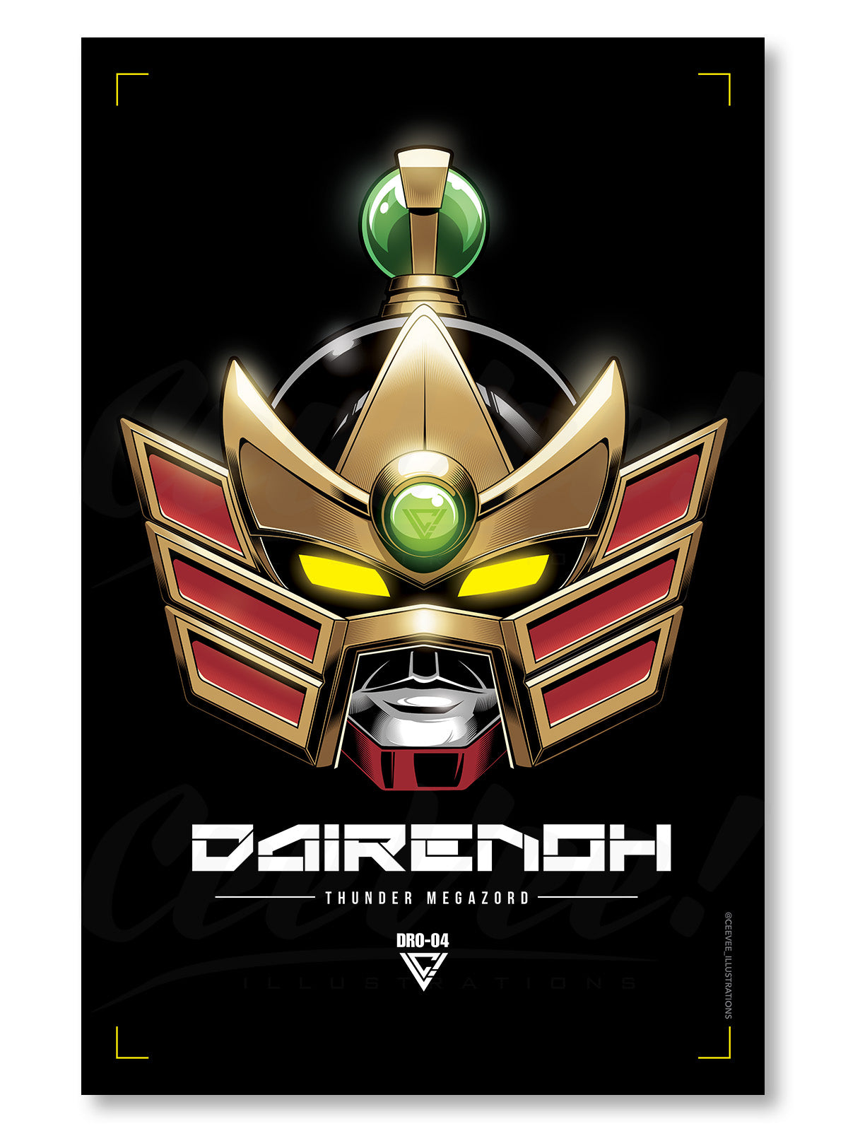 Dairenoh - 11" x 17" Poster