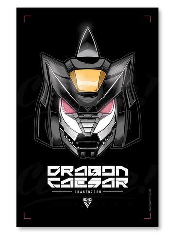 Dragon Caesar - 11" x 17" Poster