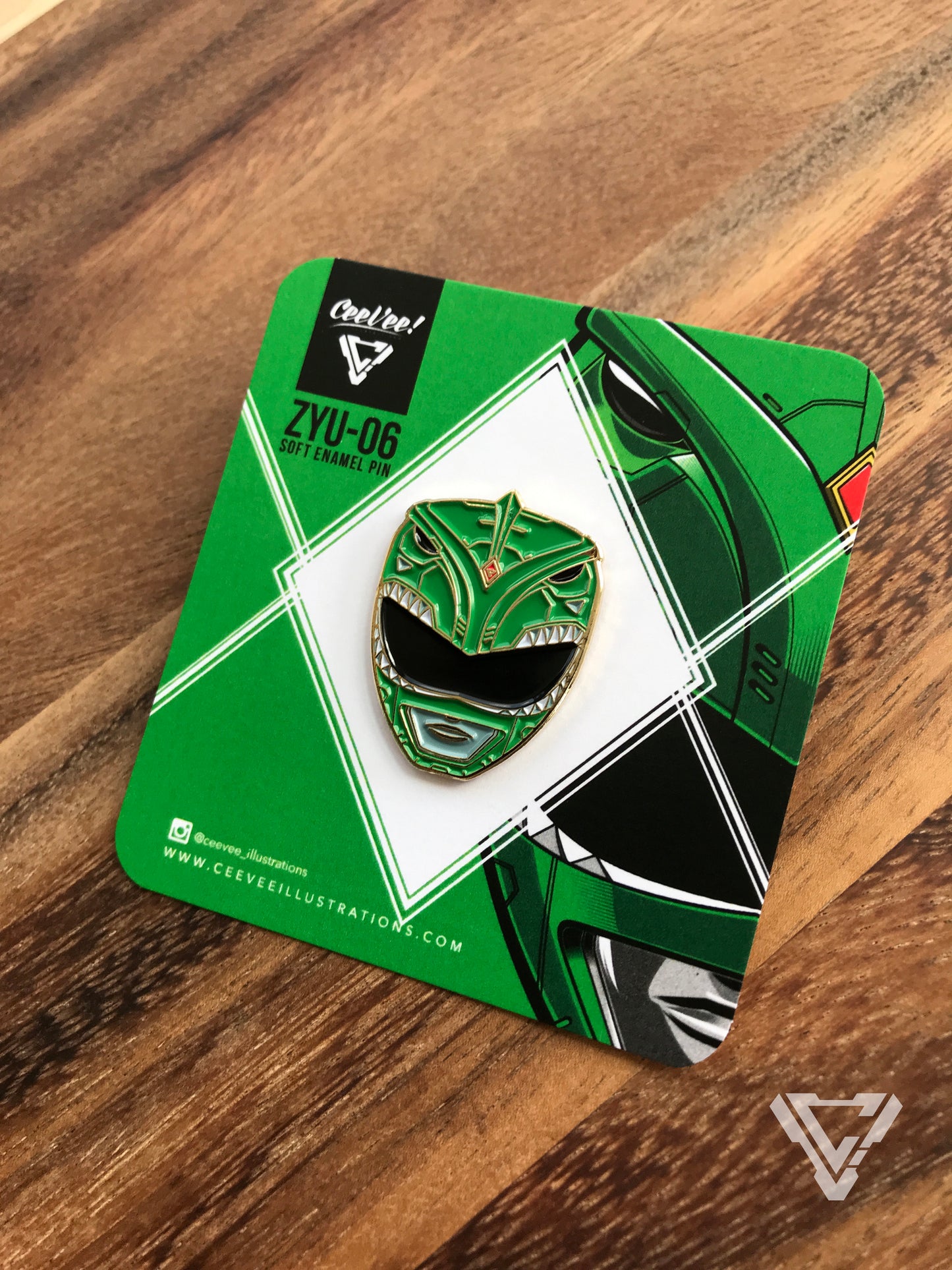 ZYU-06 Dragonranger Collectible Enamel Pin