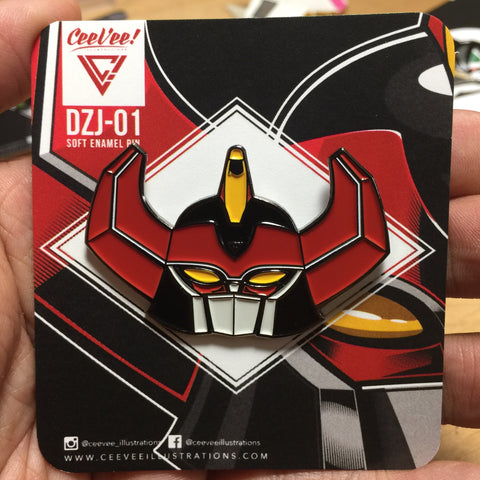 ZYU-DZ Daizyujin - Large Soft Enamel Collectible Pin