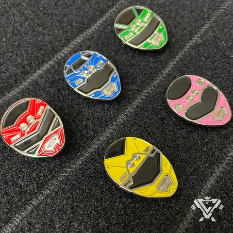 GSC-SET Racer Squad - Soft Enamel Collectible Pin Set (5 pins)