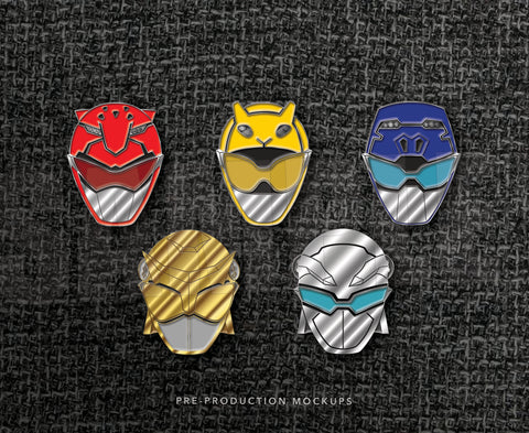 TSG-SET Buster Squad  - Soft Enamel Collectible Pin Set (5 pins)