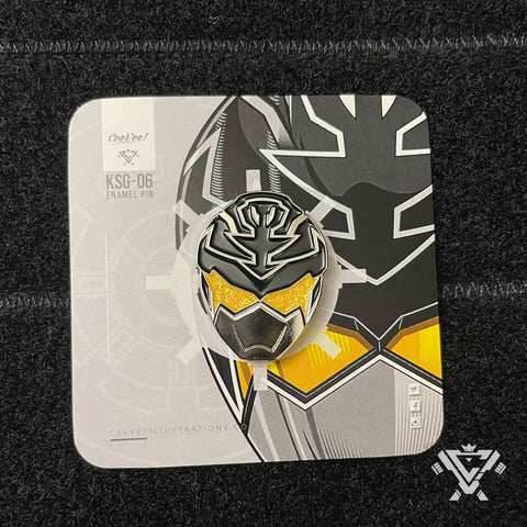 KSG-06 GokaiSilver - Soft Enamel Collectible Pin UPDATED RELEASE