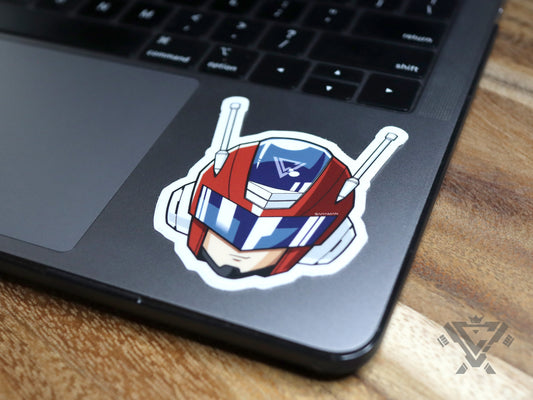 Saiyaman - 3"x 3" Vinyl Decal
