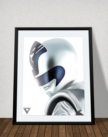 Hebitsukai Silver - 8" x 10" Poster