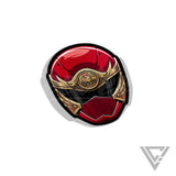 NSH-01 HurricaneRed - 3"x 3" Vinyl Sticker