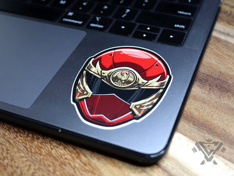 NSH-01 HurricaneRed - 3"x 3" Vinyl Sticker