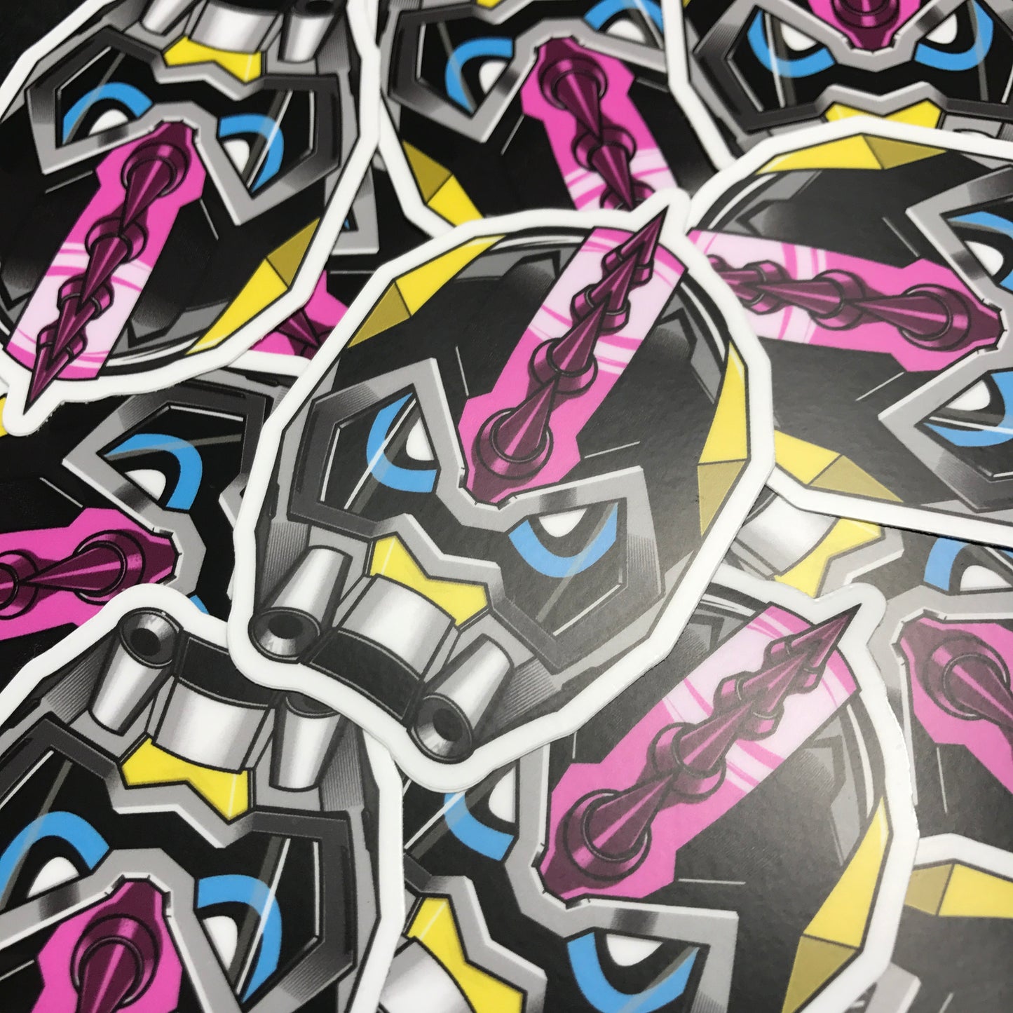 KRX-LT Kamen Rider Lazer Turbo - 3"  Vinyl Sticker
