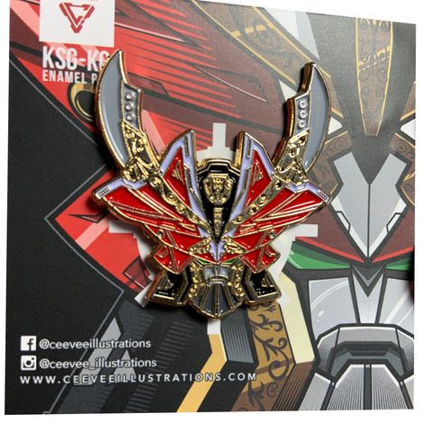 KSG-KG Kanzen Gokaioh - Soft Enamel Collectible Pin