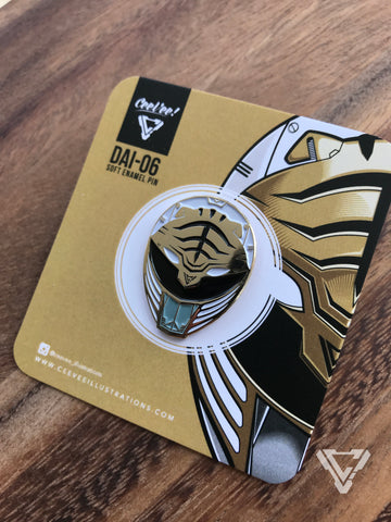 DAI-06 Kibaranger - Soft Enamel Collectible Pin