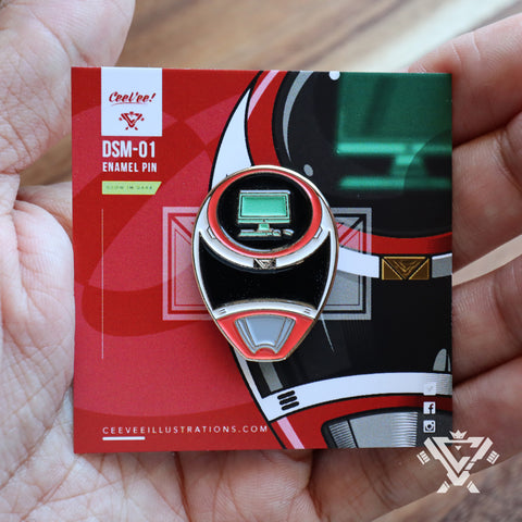 DSM-01 Megared- Collectible Pin