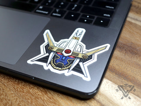 Muteki Shogun - 3"x 3" Vinyl Sticker