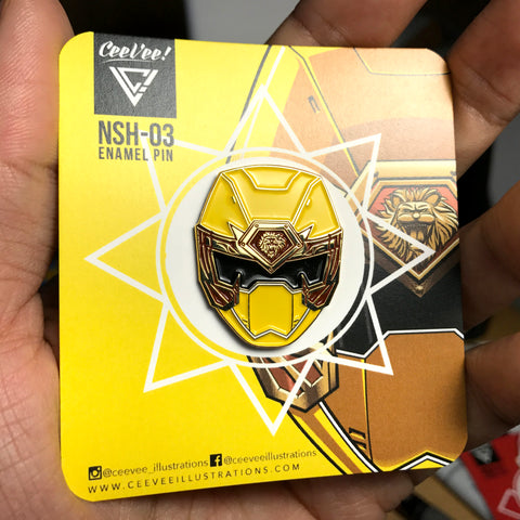NSH-03 Land Ninja - Soft Enamel Collectible Pin