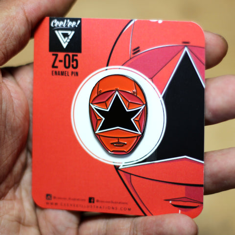 Z-05 SP Squadron Red - Soft Enamel Collectible Pin
