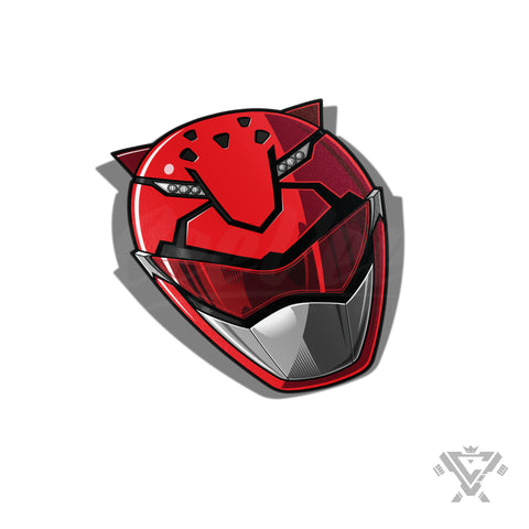 TSG-01 Red Buster - 3"x 3" Vinyl Sticker