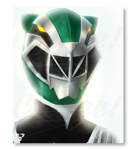 RyusoulGreen - 8" x 10" Mini Poster