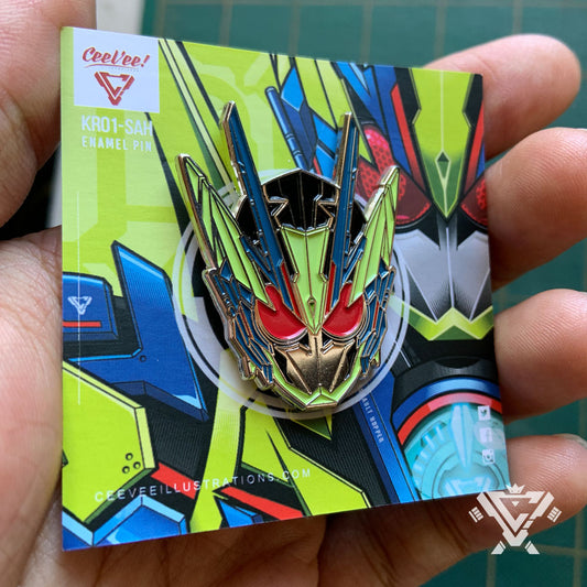 KR01-SAH Soft Enamel Collectible Pin