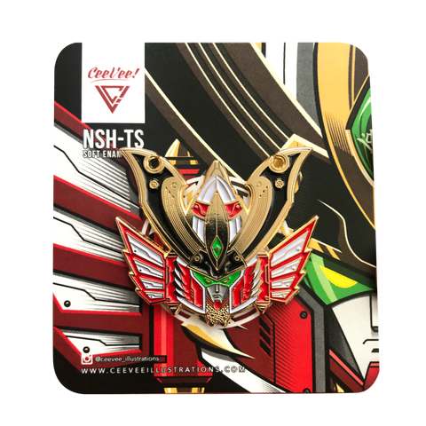 NSH-TS Tenrai Senpuujin - Soft Enamel Collectible Pin