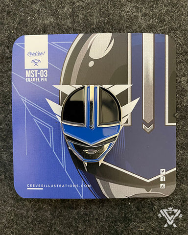 MST-03 TimeBlue - Collectible Soft Enamel Pin