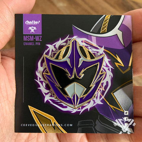 MSM-WZ Wolzard Soft Enamel Collectible Pin