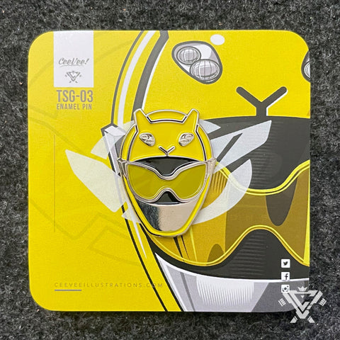 TSG-03 YellowBuster - Collectible Enamel Pin