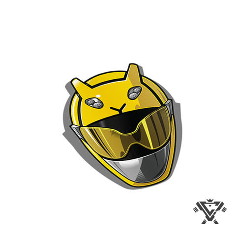 TSG-03 Yellow Buster - 3"x 3" Vinyl Sticker