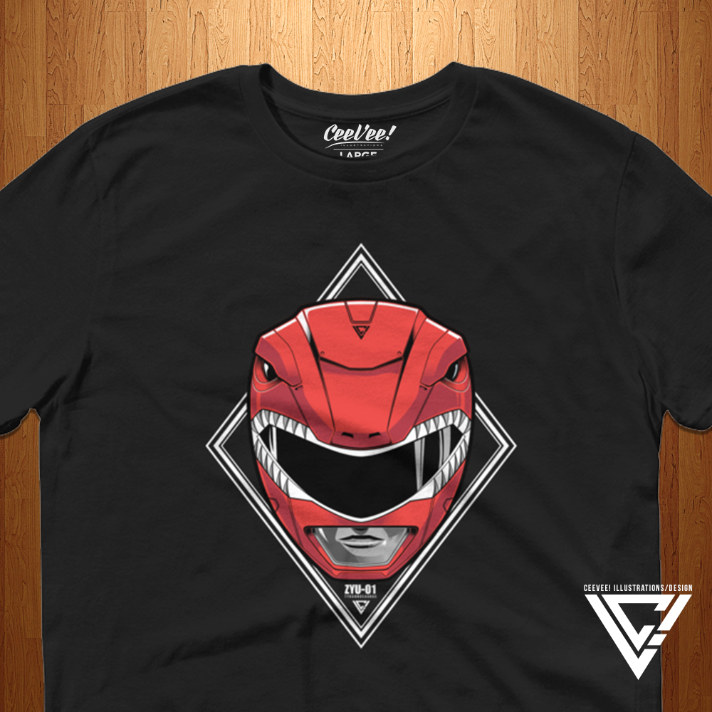 ZYU-01 Tyrannoranger (Black) - Unisex/Men's Tee