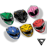 ZYU-SET Zyusquad 3" Vinyl Sticker Pack (6 Stickers)