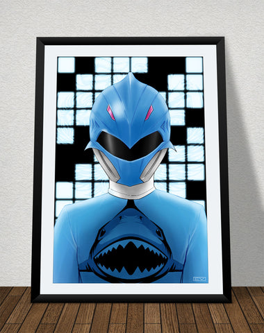 Zyuoh Shark - 11" x 17" Poster